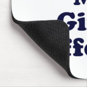 Maar mijn meisje is anders muismat (Hoek)