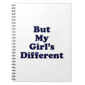 Maar mijn meisje is anders notitieboek (Voorkant)