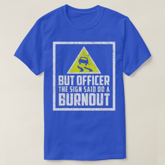 Maar officier, gebarentaal dat je een ronddraaiend t-shirt (Design voorkant)