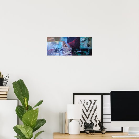 Maar onze ogen gaven ons weg poster (Thuiskantoor)