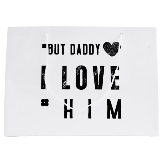 Maar papa ik hou van hem groot cadeauzakje (Voorkant)