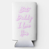 "Maar papa, ik hou van hem" Mok Seltzer Blikjeskoeler (Achterkant)