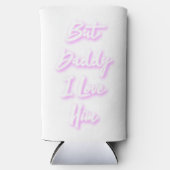 "Maar papa, ik hou van hem" Mok Seltzer Blikjeskoeler (Voorkant)