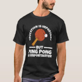 maar ping pong is belangrijk tafeltennis Pullover (Voorkant)