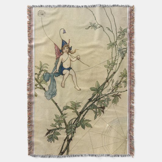 Maar Puck zat op een Spider Thread Deken (Voorkant Verticaal)