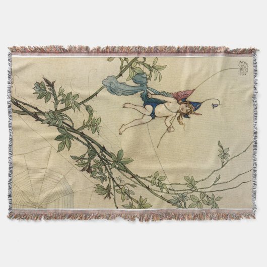 Maar Puck zat op een Spider Thread Deken (Voorkant)