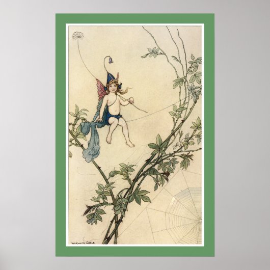 Maar Puck zat op een Spider Thread Poster (Voorkant)