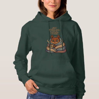 Maar sociaal voelen vandaag - Cozy Squirrel Hoodie