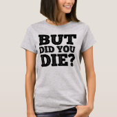 MAAR STERK JE? T-SHIRT (Voorkant)