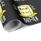 Maar ter Funny Butter Pun Dark BG Cadeaupapier (Rol Hoek)