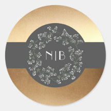  maar toch Modern Baby's Breath Wreath Gold