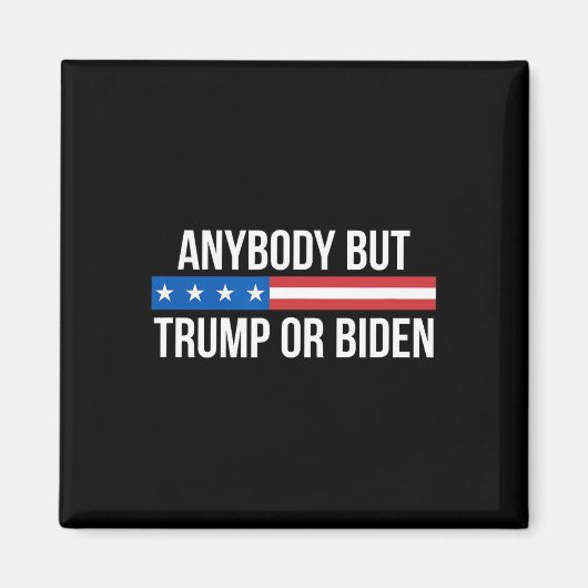 Maar Trump of Biden - Magneet (Voorkant)