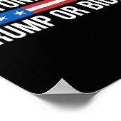 Maar Trump of Biden - Poster (Hoek)