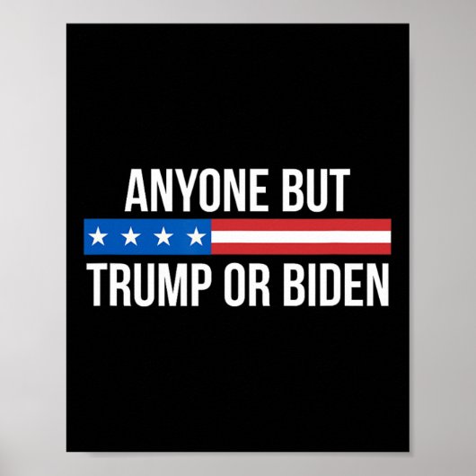 Maar Trump of Biden - Poster (Voorkant)