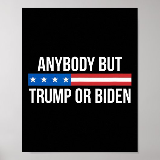 Maar Trump of Biden - Poster (Voorkant)