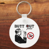 Maar uit. Alstublieft Sleutelhanger (Voorkant)