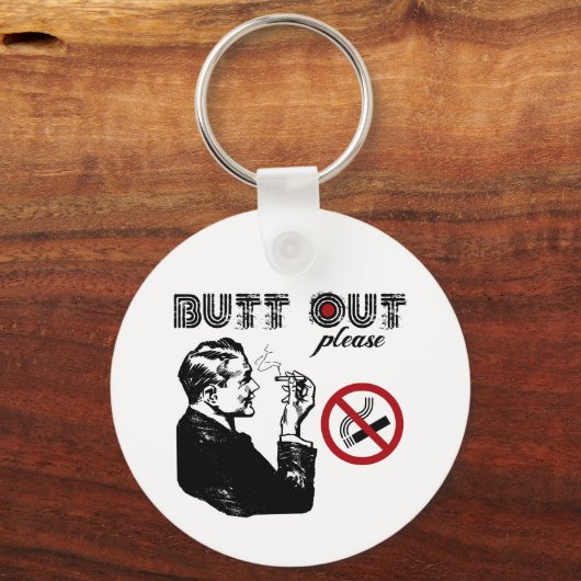 Maar uit. Alstublieft Sleutelhanger (Voorkant)