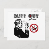 Maar uit. Gelieve Briefkaart (Voorkant / Achterkant)