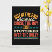 Maar uiteindelijk koos Amerika de jongen die stude Kaart (Gele Bloem)