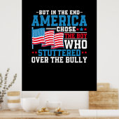 Maar uiteindelijk koos Amerika de jongen Poster (Keuken)