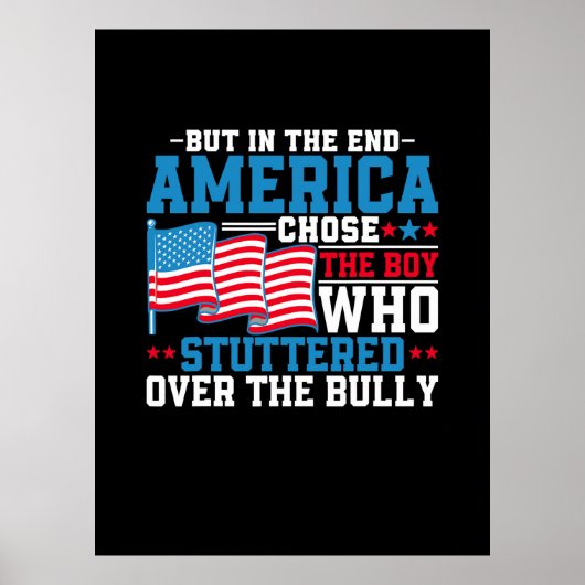 Maar uiteindelijk koos Amerika de jongen Poster (Voorkant)