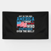Maar uiteindelijk koos Amerika de jongen Spandoek (Horizontaal)