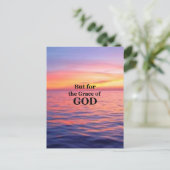 Maar voor de Grace van God. Briefkaart (Staand voorkant)