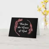 Maar voor de Grace van God Kaart (Gele Bloem)