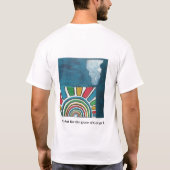 Maar voor de graceo van God ga ik. T-shirt (Achterkant)
