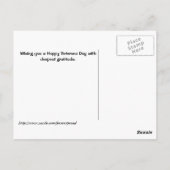 Maar voor Vrijheidsgevecht ... Veterans Day Briefk Briefkaart (Achterkant)