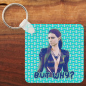 Maar waarom? Button Sleutelhanger (Voorkant)