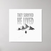 Maar Waarom Nihilistische Pinguïn Motivatie Canvas Afdruk (Voorkant)