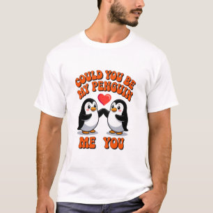 Maar waarom pinguïn shirt, Grappige dier shirt. T-shirt