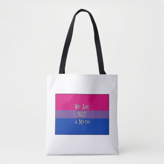 Maar we zijn... tote bag (Voorkant)