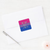 Maar we zijn... vierkante sticker (Envelop)