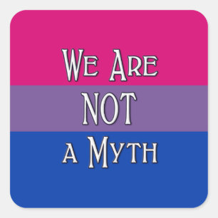 Maar we zijn... vierkante sticker