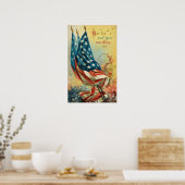 Maar z'n soep gaat op. poster (Keuken)