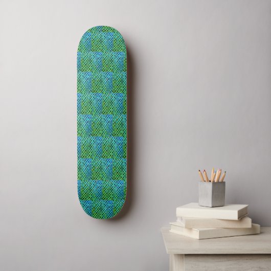 Maarakech Marokko textuur Persoonlijk Skateboard (Muurkunst)