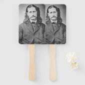 Maarschalk Wild Bill Hickok Old West Pistolheld Handwaaier (Voorkant en achterkant)