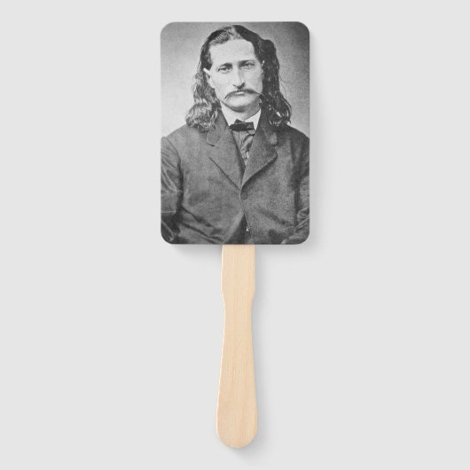 Maarschalk Wild Bill Hickok Old West Pistolheld Handwaaier (Voorkant)