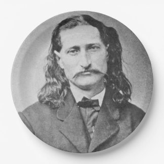 Maarschalk Wild Bill Hickok Old West Pistolheld Papieren Bordje