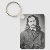 Maarschalk Wild Bill Hickok Old West Pistolheld Sleutelhanger (Voorkant)