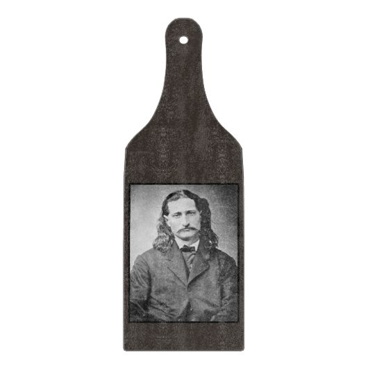 Maarschalk Wild Bill Hickok Old West Pistolheld Snijplank (Voorkant)
