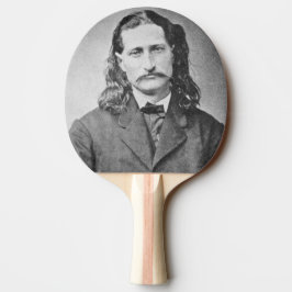 Maarschalk Wild Bill Hickok Old West Pistolhelden. Tafeltennisbatje