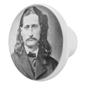 Maarschalk Wild Bill Hickok Old West Pistoolheld Keramische Knop (Rechts)