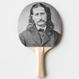 Maarschalk Wild Bill Hickok Old West revolverheld Tafeltennisbatje