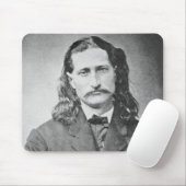 Maarschalk Wild Bill Hickok Oude West Pistoolheld Muismat (Met muis)