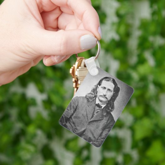 Maarschalk Wild Bill Hickok Oude West Pistoolheld Sleutelhanger (Hand)