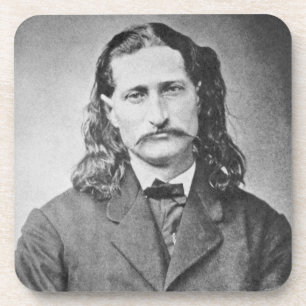 Maarschalk Wild Bill Hickok Wilde Westen Pistolero Bier Onderzetter