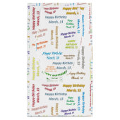 Maart, 13-jarige cadeautas (Achterkant)